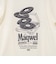 【MAQWEL/マクウェル】ウォッシャブル Maqwel RECORDS オープンエンドプリントTシャツ
