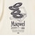 【MAQWEL/マクウェル】ウォッシャブル Maqwel RECORDS オープンエンドプリントTシャツ