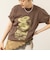 【MAQWEL/マクウェル】ウォッシャブル Maqwel RECORDS オープンエンドプリントTシャツ