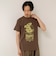 【MAQWEL/マクウェル】ウォッシャブル Maqwel RECORDS オープンエンドプリントTシャツ