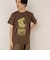 【MAQWEL/マクウェル】ウォッシャブル Maqwel RECORDS オープンエンドプリントTシャツ