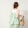 【WALANCE/ワランス】natural dye sheer cotton check gather camisole
