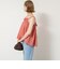 【WALANCE/ワランス】natural dye sheer cotton check gather camisole