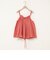 【WALANCE/ワランス】natural dye sheer cotton check gather camisole