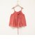 【WALANCE/ワランス】natural dye sheer cotton check gather camisole
