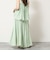 【WALANCE/ワランス】natural dye sheer cotton check flare スカート