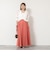 【WALANCE/ワランス】natural dye sheer cotton check flare スカート