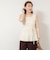 《手洗い可能》【TORRAZZO DONNA/トラッゾドンナ】2way Square Neck Knit ブラウス