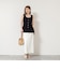 《手洗い可能》【TORRAZZO DONNA/トラッゾドンナ】2way Square Neck Knit ブラウス