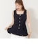 《手洗い可能》【TORRAZZO DONNA/トラッゾドンナ】2way Square Neck Knit ブラウス
