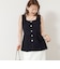《手洗い可能》【TORRAZZO DONNA/トラッゾドンナ】2way Square Neck Knit ブラウス