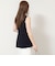 《手洗い可能》【TORRAZZO DONNA/トラッゾドンナ】2way Square Neck Knit ブラウス