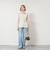 《手洗い可能》【TORRAZZO DONNA/トラッゾドンナ】2way Square Neck Knit ブラウス