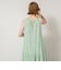 【WALANCE/ワランス】natural dye sheer cotton check gather dress