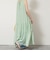 【WALANCE/ワランス】natural dye sheer cotton check gather dress