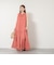 【WALANCE/ワランス】natural dye sheer cotton check gather dress