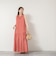 【WALANCE/ワランス】natural dye sheer cotton check gather dress