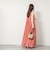 【WALANCE/ワランス】natural dye sheer cotton check gather dress