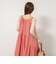 【WALANCE/ワランス】natural dye sheer cotton check gather dress