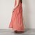 【WALANCE/ワランス】natural dye sheer cotton check gather dress