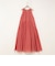 【WALANCE/ワランス】natural dye sheer cotton check gather dress