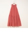 【WALANCE/ワランス】natural dye sheer cotton check gather dress