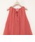 【WALANCE/ワランス】natural dye sheer cotton check gather dress