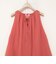 【WALANCE/ワランス】natural dye sheer cotton check gather dress