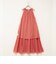 【WALANCE/ワランス】natural dye sheer cotton check gather dress