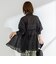 【WEB＆一部店舗限定】綿ボイルピンタックオーバーシャツ