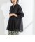 【WEB＆一部店舗限定】綿ボイルピンタックオーバーシャツ