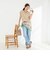 《ノーリーズオリジナル美容Tシャツ》シルクアミノ酸加工オーバーノースリーブ