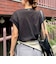 《ノーリーズオリジナル美容Tシャツ》シルクアミノ酸加工オーバーノースリーブ