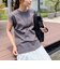 《ノーリーズオリジナル美容Tシャツ》シルクアミノ酸加工オーバーノースリーブ