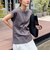 《ノーリーズオリジナル美容Tシャツ》シルクアミノ酸加工オーバーノースリーブ