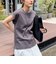 《ノーリーズオリジナル美容Tシャツ》シルクアミノ酸加工オーバーノースリーブ