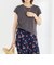 《ノーリーズオリジナル美容Tシャツ》シルクアミノ酸加工オーバーノースリーブ