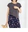 《ノーリーズオリジナル美容Tシャツ》シルクアミノ酸加工オーバーノースリーブ
