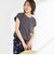 《ノーリーズオリジナル美容Tシャツ》シルクアミノ酸加工オーバーノースリーブ