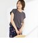 《ノーリーズオリジナル美容Tシャツ》シルクアミノ酸加工オーバーノースリーブ