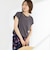 《ノーリーズオリジナル美容Tシャツ》シルクアミノ酸加工オーバーノースリーブ