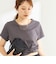 ウォッシャブルシルクアミノ酸加工Ｔシャツ
