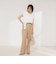 《セットアップ対応》【BECシリーズ】ウォッシャブルリネンライク2タックパンツ