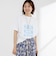Wander lustウォッシャブルワイドシルエットプリントTシャツ