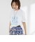 Wander lustウォッシャブルワイドシルエットプリントTシャツ