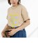 Wander lustウォッシャブルワイドシルエットプリントTシャツ
