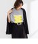 Wander lustウォッシャブルワイドシルエットプリントTシャツ