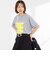 Wander lustウォッシャブルワイドシルエットプリントTシャツ