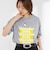 Wander lustウォッシャブルワイドシルエットプリントTシャツ