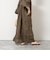 【WALANCE/ワランス】natural dye linen balloon sleeve dress